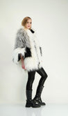 REA - Reversible "Loden" Faux Fur Jacket - Thang de Hoo