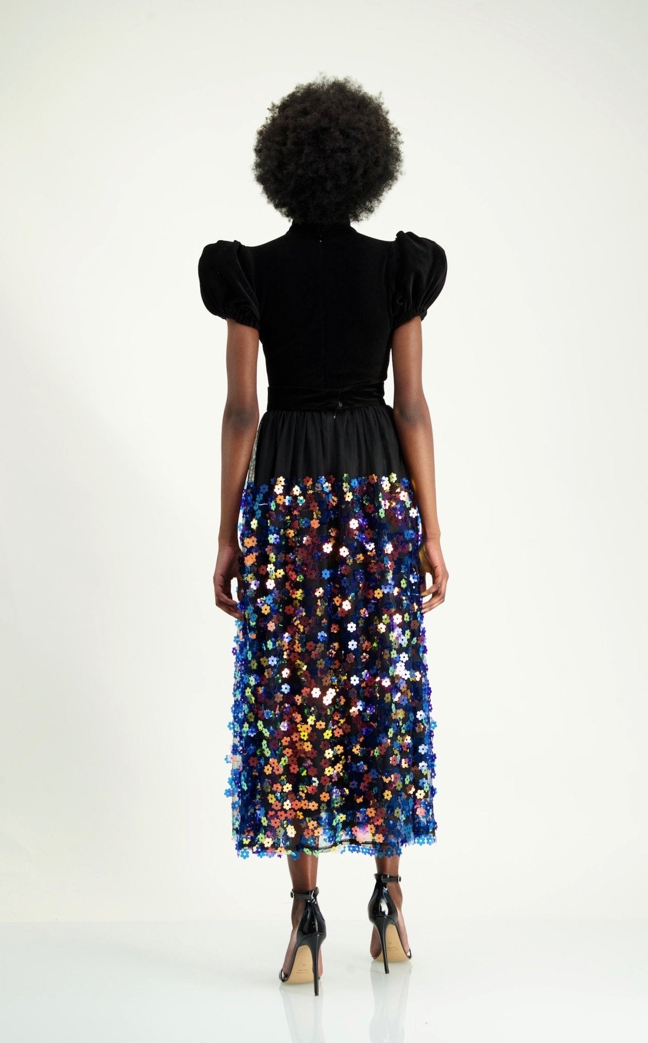 SKIAR - Sequin Skirt multicolor - Thang de Hoo